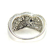Bids.com 1.00ct Diamond Ring 10KT White Gold Rings White Smoke 7.0