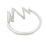 Bids.com .15ct Diamond Ring 14KT White Gold Rings White Smoke 7.0