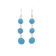 Bids.com Dangle Earrings Sterling Silver Earrings White Smoke Default Title
