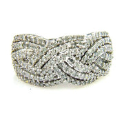 Bids.com 1.00ct Diamond Ring 10KT White Gold Rings White Smoke 7.0