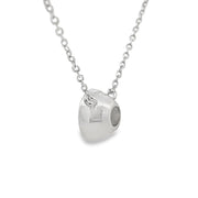 Bids.com 1.00ct Lab Grown Diamond Pendant Sterling Silver Pendants White Smoke 16-18