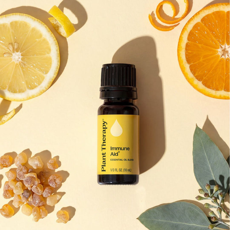 Plant Therapy Immune Aid Essential Oil Blend Essential Oil Bisque 10 mL,30 mL,100 mL