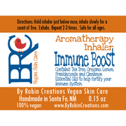 By Robin Creations Immune Boost Aromatherapy Inhaler Aromatherapy Chocolate Plastic - without a keychain,Plastic - with a keychain,Bamboo (100% Plastic-Free & Zero Waste)