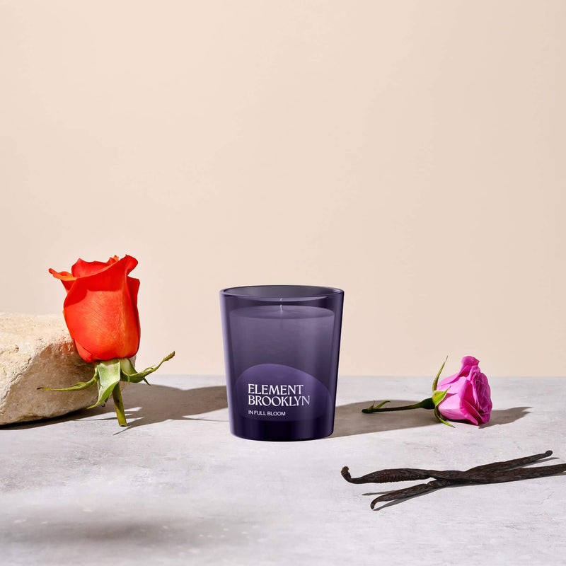 Element Brooklyn In Full Bloom Candle Candles Light Gray