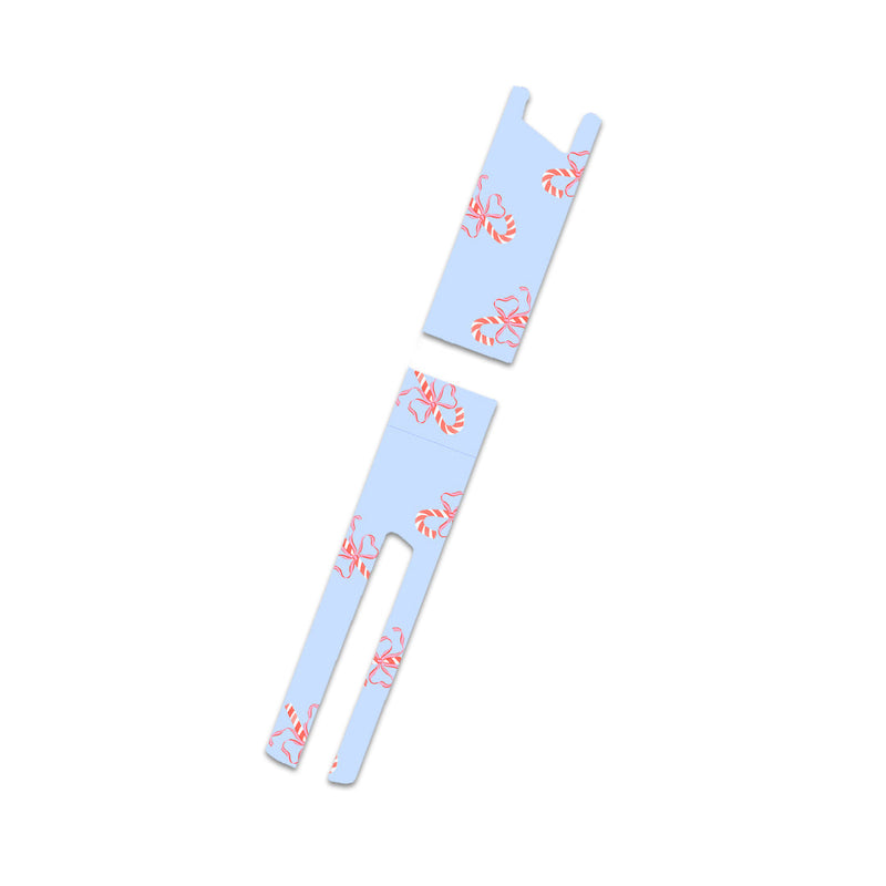 Peelz Candy Cane Lane InPen - Smart Insulin Pen Sticker - Pump Peelz Peelz/Stickers White Smoke