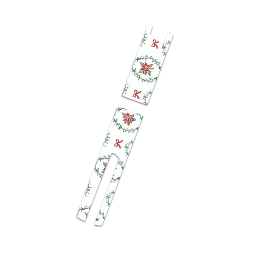 Peelz Poinsettia Parade InPen - Smart Insulin Pen Sticker - Pump Peelz Peelz/Stickers White Smoke