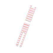 Peelz Peppermint Stripes InPen - Smart Insulin Pen Sticker - Pump Peelz Peelz/Stickers White Smoke