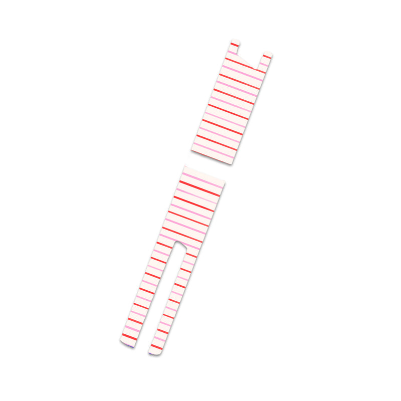 Peelz Peppermint Stripes InPen - Smart Insulin Pen Sticker - Pump Peelz Peelz/Stickers White Smoke
