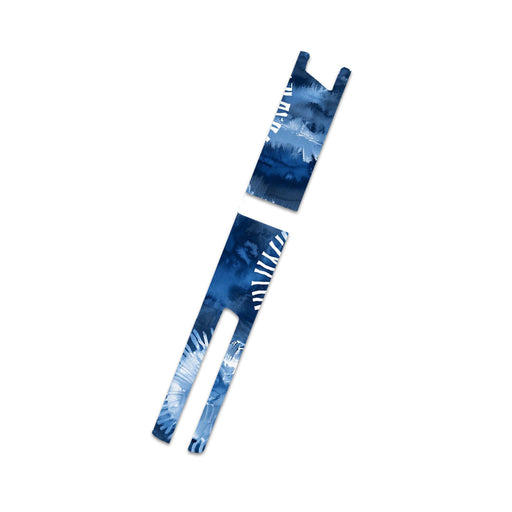 Peelz Monochrome Blue Tie Dye InPen - Smart Insulin Pen Peelz/Stickers White Smoke