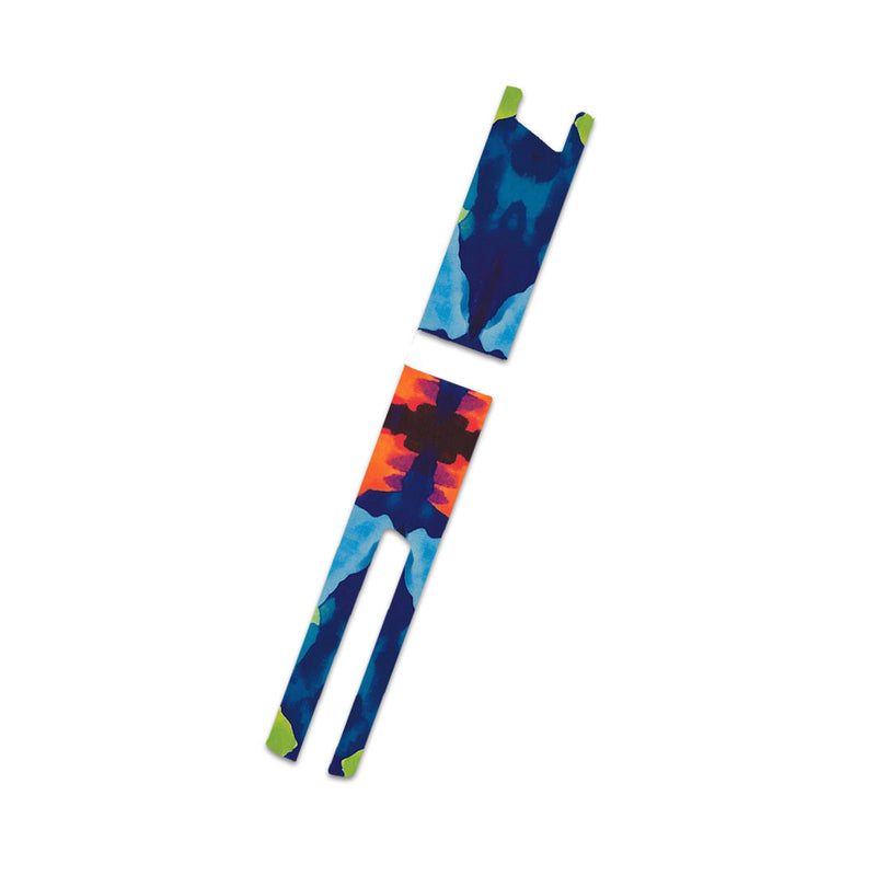 Peelz Bright Tie Dye InPen - Smart Insulin Pen Peelz/Stickers White Smoke