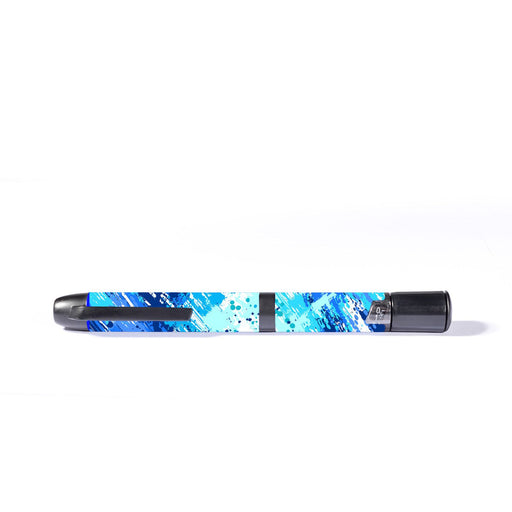 Peelz Beta Blue Sticker InPen - Smart Insulin Pen Peelz/Stickers White Smoke