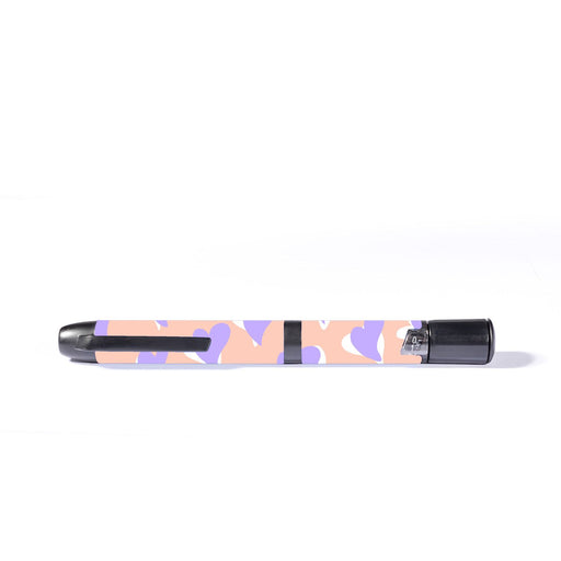 Peelz Lavender Love InPen - Smart Insulin Pen Peelz/Stickers Light Gray