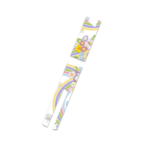 Peelz Rainbow Blooms InPen - Smart Insulin Pen Peelz/Stickers White Smoke