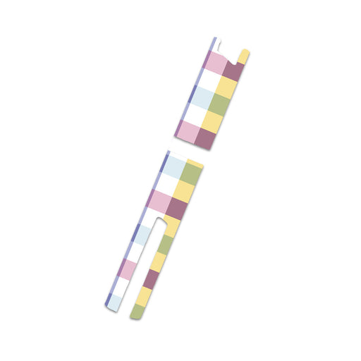 Peelz Spring Plaid InPen - Smart Insulin Pen Peelz/Stickers White Smoke