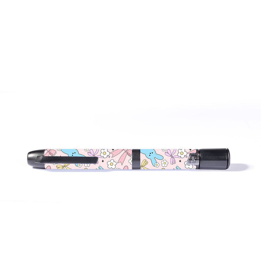 Peelz Hoppy Spring InPen - Smart Insulin Pen Sticker - Pump Peelz Peelz/Stickers White Smoke