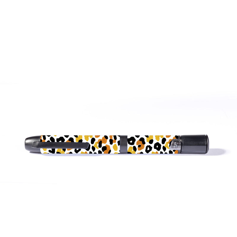 Peelz Golden Leopard InPen - Smart Insulin Pen Sticker - Pump Peelz Peelz/Stickers White Smoke