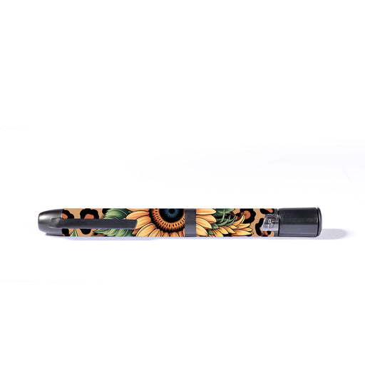Peelz Wild Sunflower InPen - Smart Insulin Pen Sticker - Pump Peelz Peelz/Stickers White Smoke