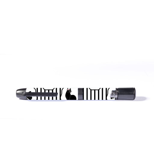 Peelz Midnight Cat InPen - Smart Insulin Pen Sticker - Pump Peelz Peelz/Stickers White Smoke