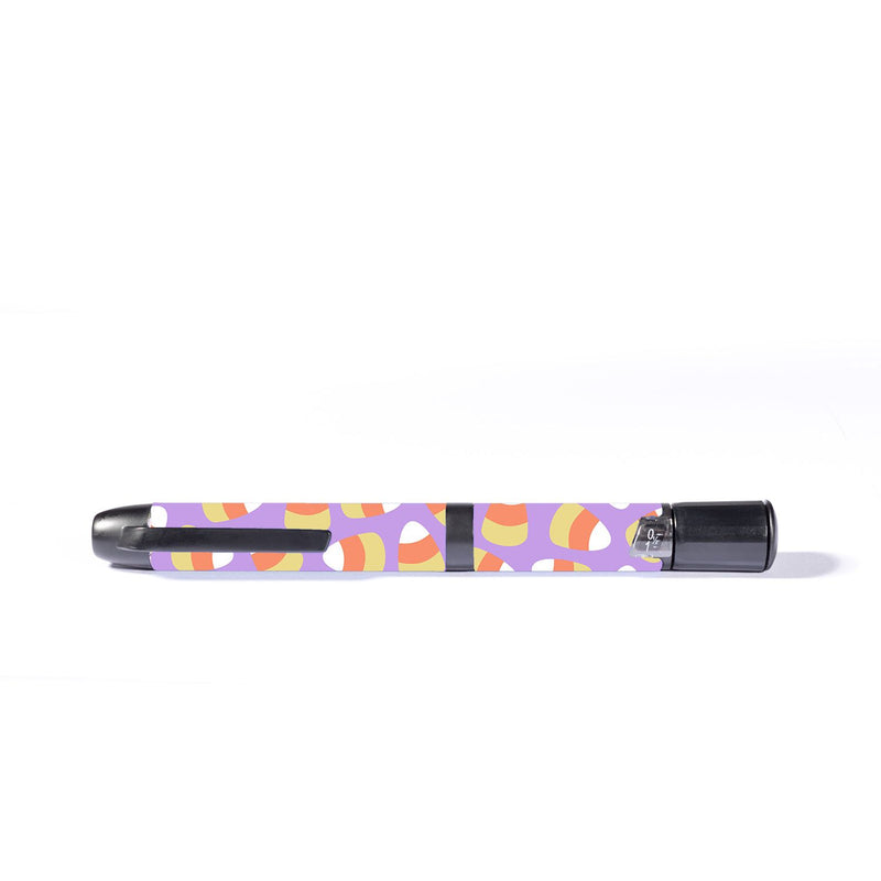 Peelz Candy Corn InPen - Smart Insulin Pen Sticker - Pump Peelz Peelz/Stickers White Smoke
