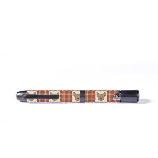 Peelz Rustic Reindeer InPen - Smart Insulin Pen Sticker - Pump Peelz Peelz/Stickers White Smoke