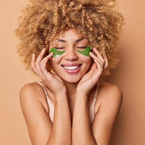 ZAQ Skin & Body JADE EYE MASK - BALANCING Skin Care Dark Salmon 1 Pair