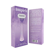 Shave Essentials Inspirit Women's Cartridge Razor Razors & Razor Blades White Smoke