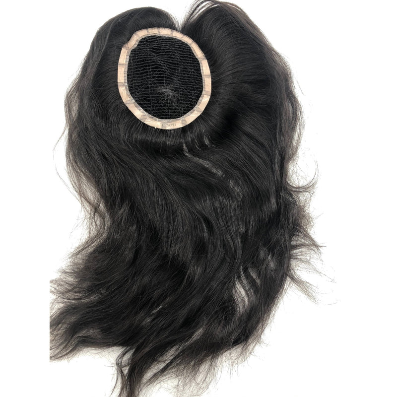 VIP Extensions American Hairlines Integration Plus Top Pieces Hair Extension White Smoke 1 BLACK