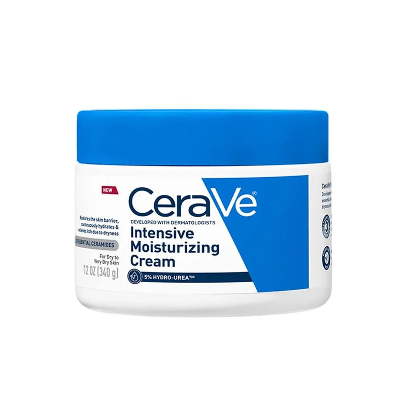 CeraVe CeraVe Intensive Moisturizing Cream, 12 oz Jar Lotion & Moisturizer White Smoke