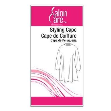 VIP Extensions Ion Hair Cutting Cape, White, 1 Piece Salon Cape White Smoke