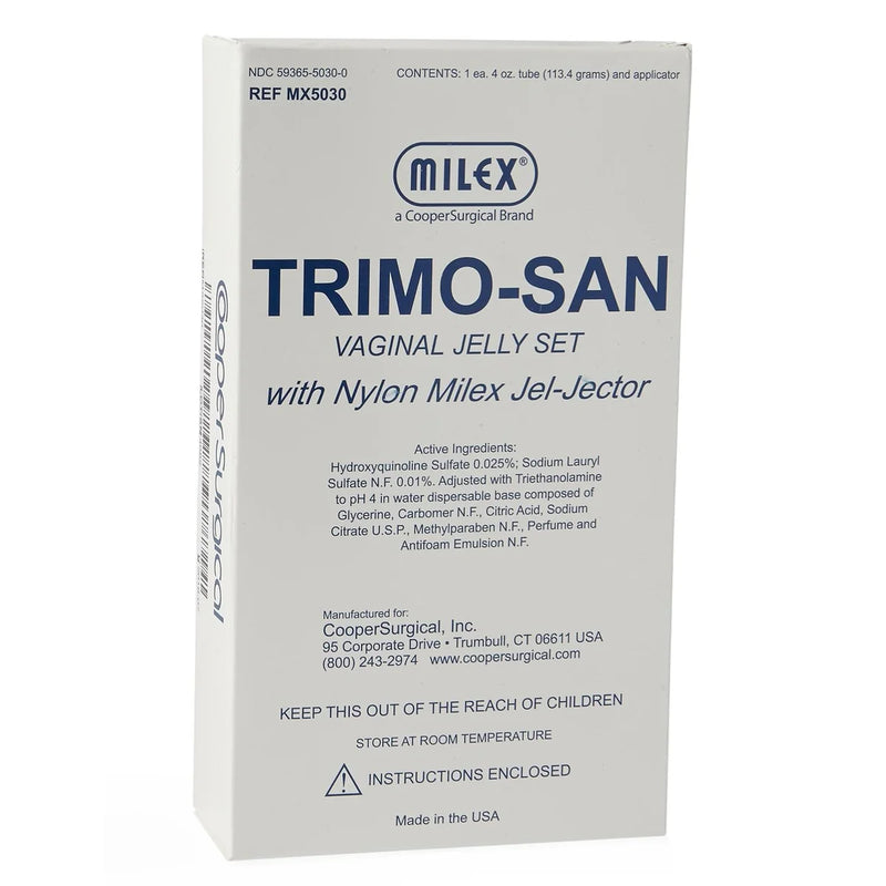Milex Milex Trimo-San Vaginal Jelly 4 oz Feminine Deodorant Gray