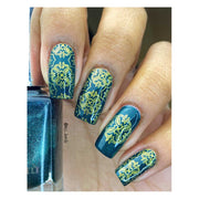 UberChic Beauty Isn't it Romantique Stamping Plate Rosy Brown
