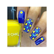 UberChic Beauty Isn't it Romantique Stamping Plate Dark Khaki