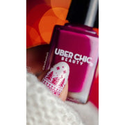 UberChic Beauty It's Beginning To Look A Lot Like Christmas (Christmas-06) Stamping Plate Brown