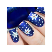 UberChic Beauty It's Beginning To Look A Lot Like Christmas (Christmas-06) Stamping Plate Midnight Blue