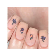 UberChic Beauty Itty Bitty Icons-02 Stamping Plate Tan