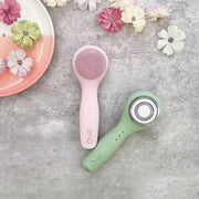 ZAQ Skin & Body IUV Sonic Micro-current LED Red/Blue Silicone Thermo Cleansing Brush with Gift Box Gray Pink,Purple,Green