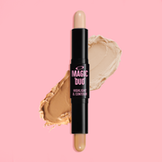 Rude Cosmetics Magic Duo Highlight and Contour Contour Light Pink Ivory