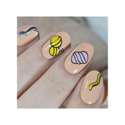UberChic Beauty I Want Candy Stamping Plate Dark Gray