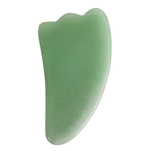 ZAQ Skin & Body Jade Gua Sha Fin Shaped Tool, Body Facial Massage Scraping Slate Gray