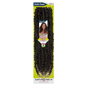 VIP Extensions Janet Collection Nala Tress Fluffy Spring Twist, 18" Hair Extension Black 1,1B,2,4,OET1B/BURG,M1B/30,OET1B/27
