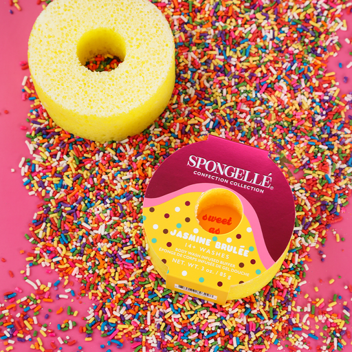 Spongellé Jasmine Brûlée | Confection Buffer Body Wash Infused Buffer Maroon