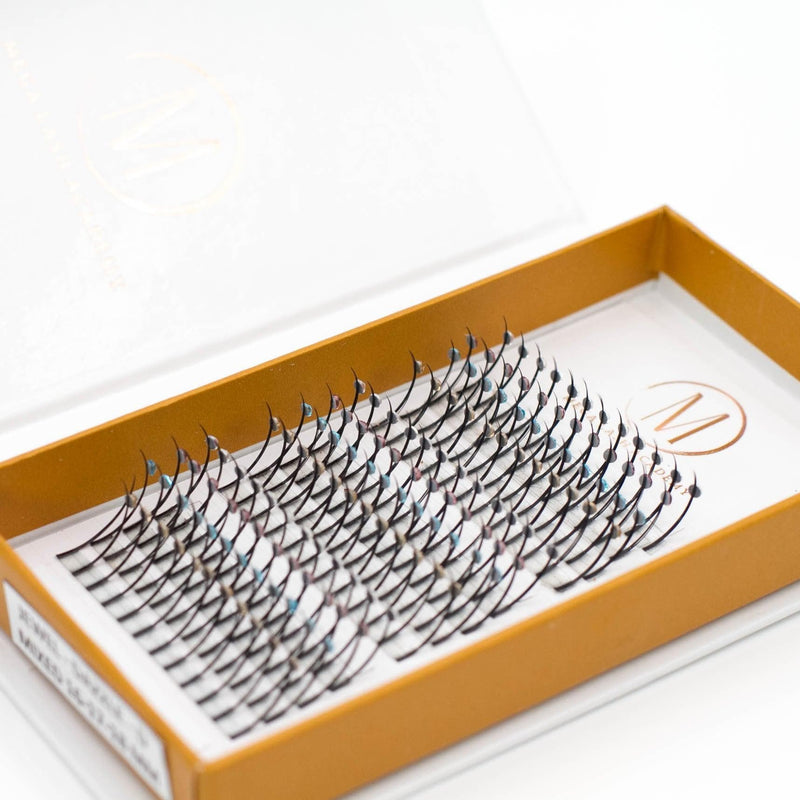 Mega Lash Academy Jewel 5D Spikes Lash Trays Beige 0.07 / Dazzle / 12-13-14 mm,0.07 / Dazzle / 14-15-16 mm,0.07 / Dazzle / 16-17-18 mm,0.07 / Glamour / 12-13-14 mm,0.07 / Glamour / 14-15-16 mm,0.07 / Glamour / 16-17-18 mm