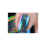UberChic Beauty Chameleon Holographic Nail Powder: Jewel of the Nile Powder Rosy Brown