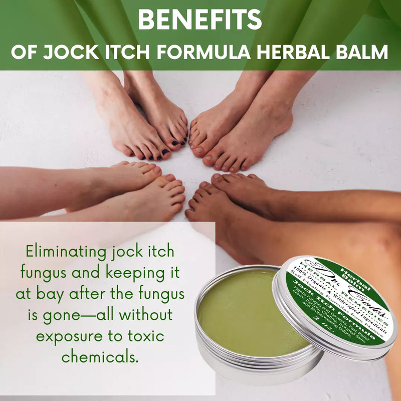 COLEHERBALS LLC 10 - Dr. Cole's Organic Jock Itch Ointment Herbal Lavender