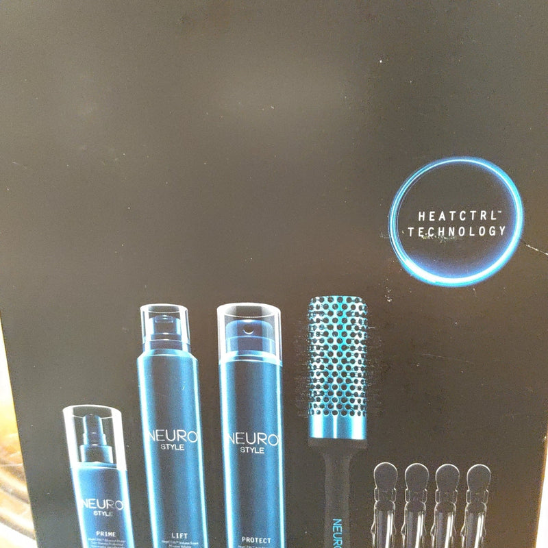 VIP Extensions Paul Mitchell Neuro HeatCTRL Stylist Kit Prime + Lift Hair Care Kit Dim Gray