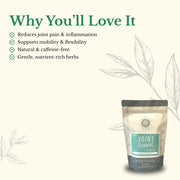 Euphoric Herbals Joint Support Tea Herbal Tea Seashell 60 Cup Servings,30 Cup Servings