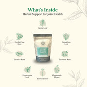 Euphoric Herbals Joint Support Tea Herbal Tea Seashell 60 Cup Servings,30 Cup Servings