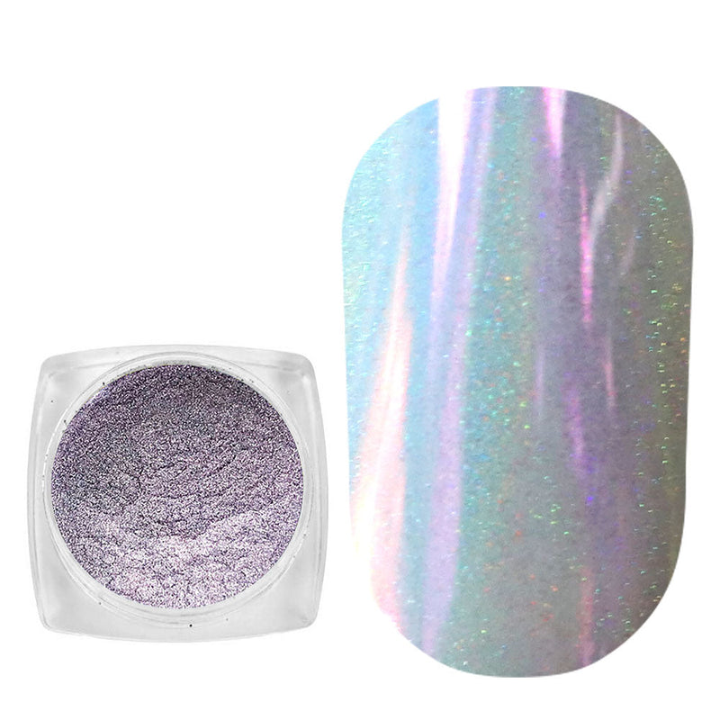 nbmsupply Komilfo rubbing Beetle, 0.5 g White Smoke №007 (hologram pink-gold)