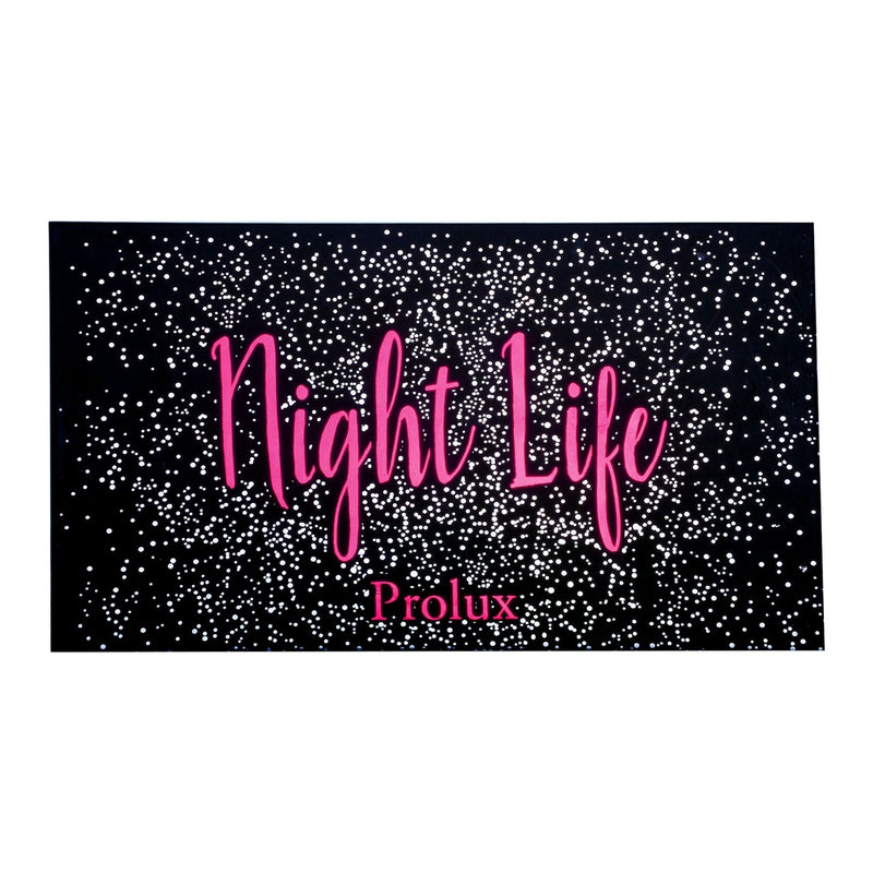 Prolux Cosmetics Night Life Eyeshadow Palette EYESHADOW Plum