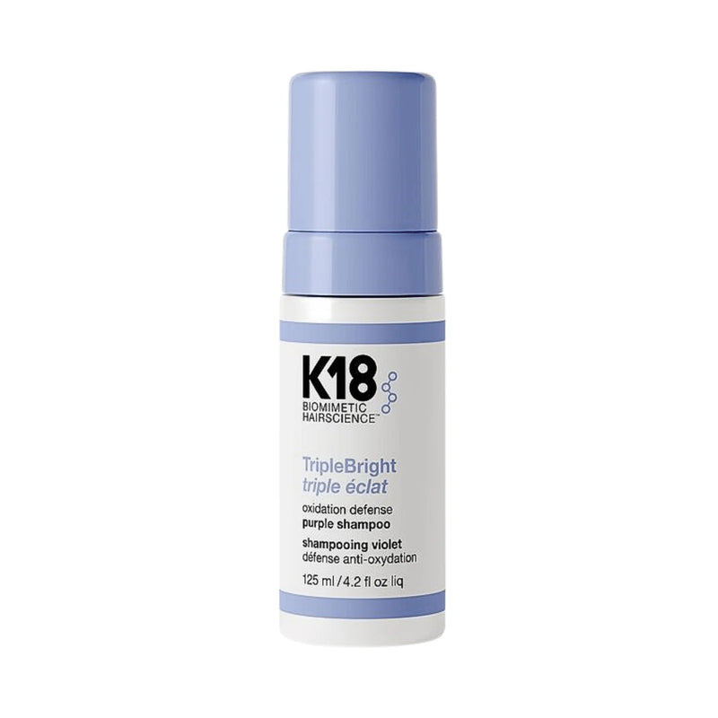 K18 Biomimetic Hairscience K18. TripleBright Oxidation Defense Purple Shampoo - 125 ml Shampoo & Conditioner Gray
